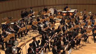 2018 WYBF Wind Orchestra Peterloo Overture [upl. by Alyac]