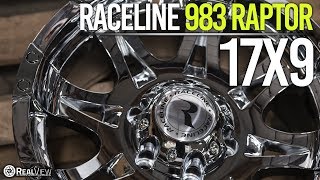 RACELINE 983 RAPTOR CHROME17x9 [upl. by Eelyak]