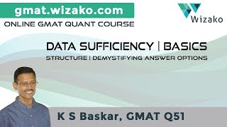 GMAT Data Sufficiency Basics  Data Sufficiency Tutorials  What is GMAT DS  DS Questions [upl. by Eisinger]