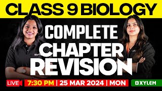 Class 9 Biology  Complete Chapter Revision  Xylem Class 9 [upl. by Weig]