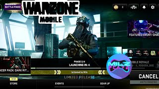 Warzone Mobile High Graphics iPhone 15 Pro Max 4K [upl. by Smitt]