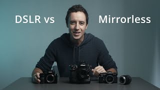 SLR vs DSLR vs Mirrorless [upl. by Nadruoj]