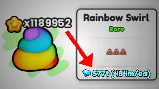 Rainbow Swirls will END Pet Simulator 99 [upl. by Belford939]