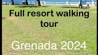 GRENADA 2024  full tour of RADISSON BEACH Resort  beach pools restaurants [upl. by Mavra]