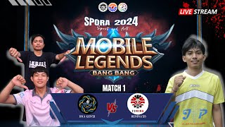 MOBILE LEGEND SPORA 2024 RENINA23 VS DNA GEN21 [upl. by Lodi]