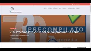 730 precompilato 2017 ecco come accedere [upl. by Ianaj]