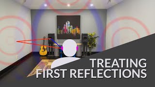 How to Treat a Room with Acoustic Panels  First Reflection Points [upl. by Bogart753]