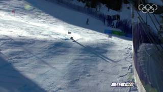 Alpine Skiing Women SuperG Gold  Vancouver 2010 [upl. by Etneciv]