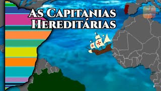 As Capitanias Hereditárias  HISTÓRIA DO BRASIL [upl. by Weinstock473]