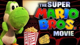 Yoshi Goes To The Super Mario Bros Movie  Mario Plush [upl. by Hurty]