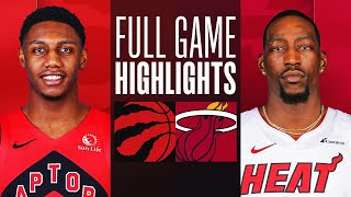 RAPTORS at HEAT  FULL GAME HIGHLIGHTS  April 12 2024 [upl. by Adnahsam205]