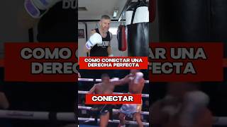 Como Conectar el Recto Diestro en Boxeo shorts [upl. by Gypsie]