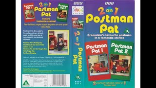 Postman Pat 2 on 1 1996 UK VHS [upl. by Kinzer833]