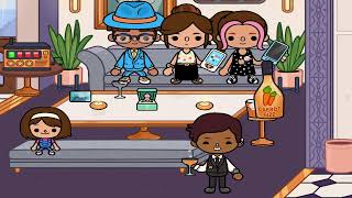 Toca Life World Shopping with Natalie Gaming The Whole Family goes shopping [upl. by Adrien]