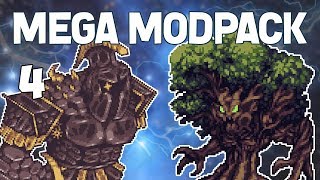 Terraria  4 CACTUS BOSS Mega Modpack Lets Play [upl. by Lletram]