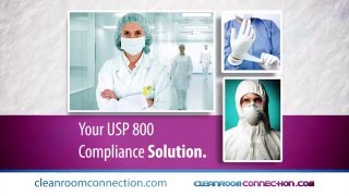 USP 800 Compliance Help For Your Clean Room  CleanroomSuppliescom [upl. by Stephie]