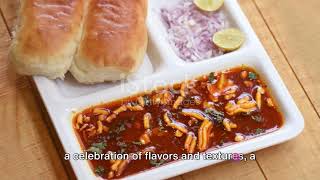 Misal Pav recipe Maharashtras most popular Streetfood [upl. by Arahc]