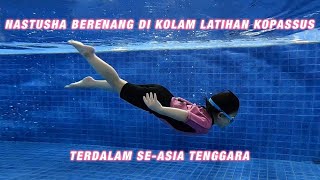 FREEDIVING APA NASTUSHA ANAK PERTAMA YANG BERENANG DI TRIBUANA 16M UNTUK NEMENIN DADDY FREE DIVING [upl. by Nednarb519]