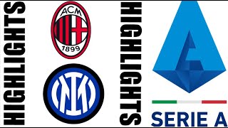 Inter vs Milan 12 Highlights  Serie A 20242025 [upl. by Greenburg]