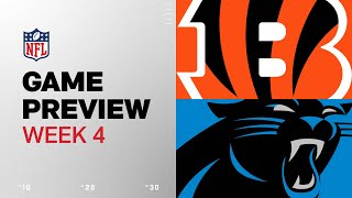 Cincinnati Bengals vs Carolina Panthers  2024 Week 4 Game Preview [upl. by Enomrej]