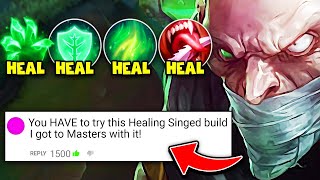 MY VIEWER TOLD ME THIS SINGED BUILD IS BROKEN SO I TRIED IT MYSELF [upl. by Allehc]