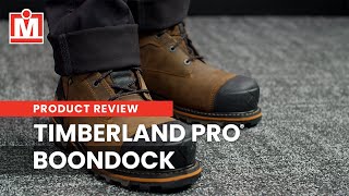 Product Review Timberland PRO BoondockMister Safety Shoes [upl. by Nadoj]