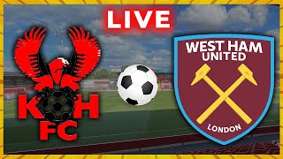 KIDDERMINSTER HARRIERS vs WEST HAM Live FA Cup Football Match Stream [upl. by Euqinue]