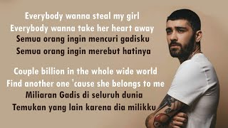 One Direction  Steal My Girl Lyrics video dan terjemahan [upl. by Kcirtemed]