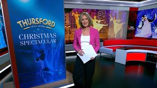 Thursford Christmas Spectacular on BBC Look East  3rd Dec 2024 [upl. by Pacian]