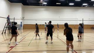 Volleybowlers vs Block Party  Game 3 41024 [upl. by Ytnom]