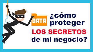 Protege tus SECRETOS INDUSTRIALES🔒 para evitar que te copien y te pongan la competencia 📁 🔑 [upl. by Eikkin]