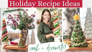 HOLIDAY PARTY PREP  BEST HOLIDAY APPETIZER RECIPES  HOLIDAY RECIPES  CHRISTMAS KITCHEN [upl. by Sredna908]