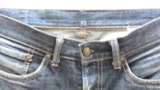 Sugar Cane Jeans Union Star After 5 Years of Wear  Naturally Aged Jeans [upl. by Nela135]