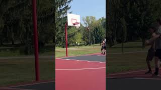 Was That Shot Close Enough basketball basketballshorts shorts [upl. by Kallick]