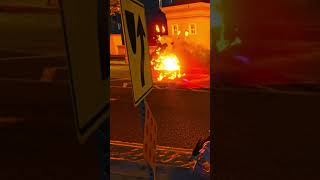 When youre covered in gas DONT light one up  GTA 5 RP [upl. by Elleinet795]