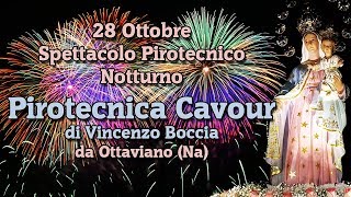 GRAVINA di CATANIA Ct  BV del ROSARIO 2018  PIROTECNICA quotCAVOURquot Notturno [upl. by Gabrielson]