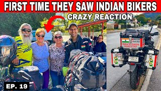 This is how Europeans Reacted when they saw Indian Bikers  INDIA TO EUROPE by Road Ep 19 [upl. by Aneen]