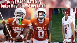 Oklahoma amp Baker Mayfield STILL EMASCULATE Texas Longhorns [upl. by Mullen]