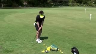 Junior Skills Chipping Practice 20th January 2013 [upl. by Niwde]