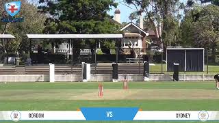 NSW Prem Cricket  Womens Second Grade  Round 1  Gordon v Sydney [upl. by Torrence]