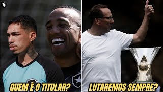 HUGO OU MARÇAL COMO TITULAR  FORÇA DO ELENCO  BOTAFOGO QUE BRIGA POR TÍTULOS VEIO PARA FICAR [upl. by Alexis]