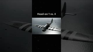 Hawker Tempest vs 4 x Bf 109 G6s  WW2 Air Combat Flight Sim [upl. by Ilac248]