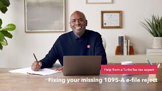 How to fix your missing 1095A efile reject  TurboTax Support Video [upl. by Nosredneh639]