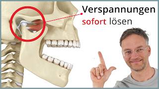 KIEFER ENTSPANNEN  Diese 3 Übungen helfen SOFORT [upl. by Ednew]