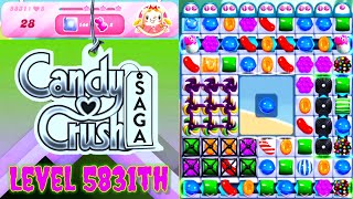 Level 5831th Candy Crush Saga Live Streaming On YouTube By Sankat Mochan vlogs [upl. by Shalna]