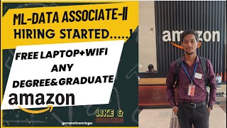 MLData AssociateAmazon New role started HiringAmazon jobs for freshers [upl. by Norty]