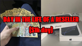 DAY IN THE LIFE OF A RESELLER 1k DAY [upl. by Valentia]