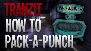 Black Ops 2 Zombies How to PackAPunch on quotGreen Run Tranzitquot [upl. by Wiskind]