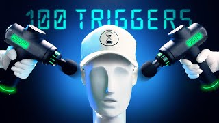 ASMR  Go to Sleep 100 Effective Triggers to Give You Tingles Ear to Ear  No Talking [upl. by Bello]