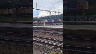 SBB Güterzug beim Bahnhof KillwangenSpreitenbach [upl. by Lietman375]